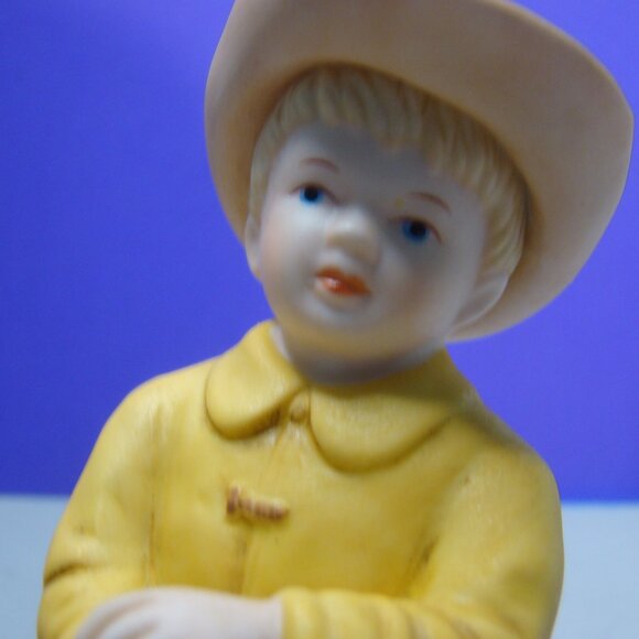 Home Interiors Denim Days Puddle Jumpers Figurine 1999 #88013-99 - Picture 3 of 16